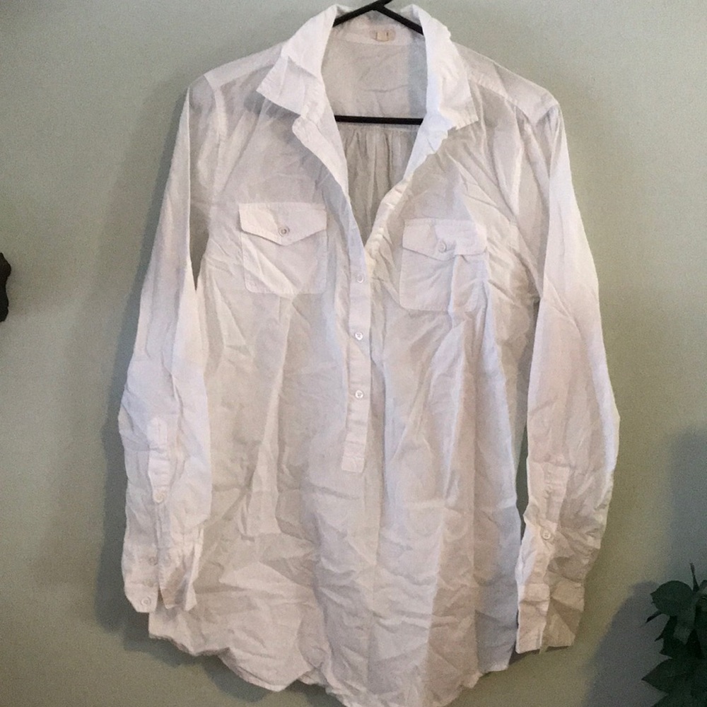 J. Crew tunic long sleeve shirt